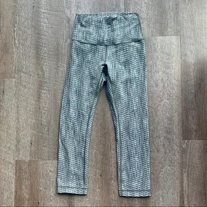 Lululemon Wunder Under Crop Full-On Luon 21”